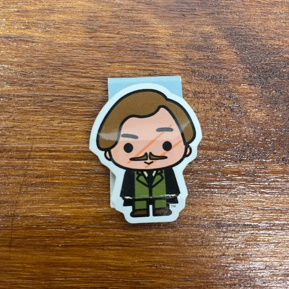 Harry Potter Lots of 8 Magnetic Cartoon Character Bookmarks - Picture 6 of 9